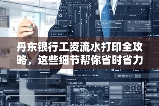 丹东银行工资流水打印全攻略，这些细节帮你省时省力！