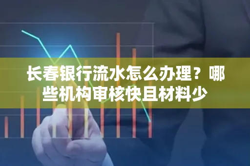 长春银行流水怎么办理？哪些机构审核快且材料少
